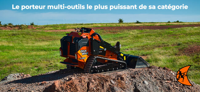 Le SK1750 : le nouveau porteur multi-outils de la gamme SK Ditch Witch