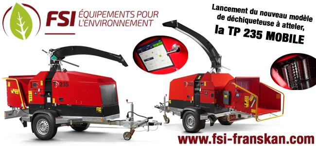 La nouvelle TP 235 Mobile de chez FSI Franskan