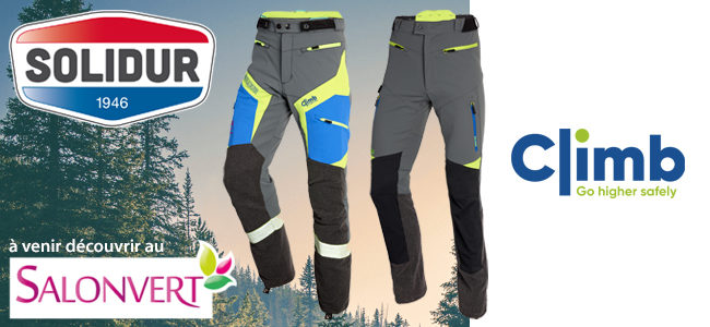 Confort hors du commun : pantalon CLIMB by Solidur