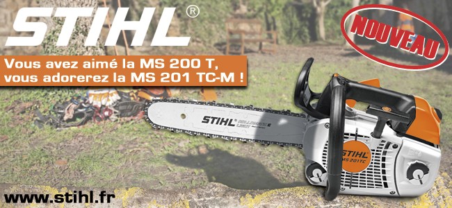 Stihl présente sa nouvelle MS 201 TC-M